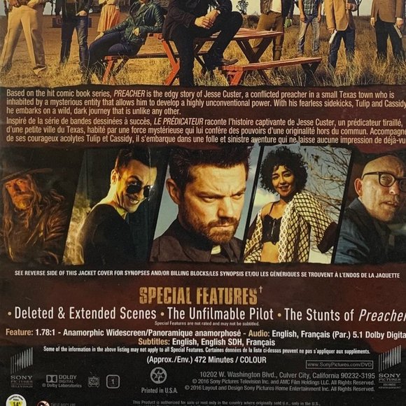 BOGO - Preacher: Season 1 (Bilingual) DVD - Picture 9 of 9